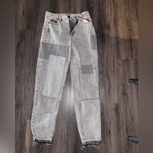 Nasty Gal Light Gray Jeans